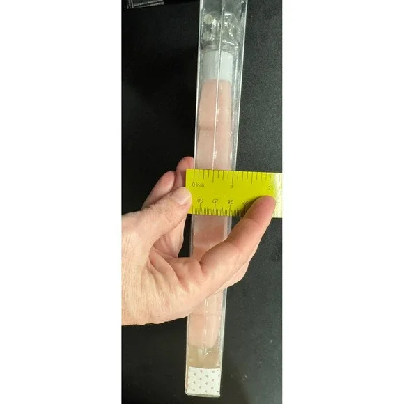 Set of 2 Pink Heart LED Taper Candles Flameless Battery Operated 10 Inch Pink - Picture 6 of 6